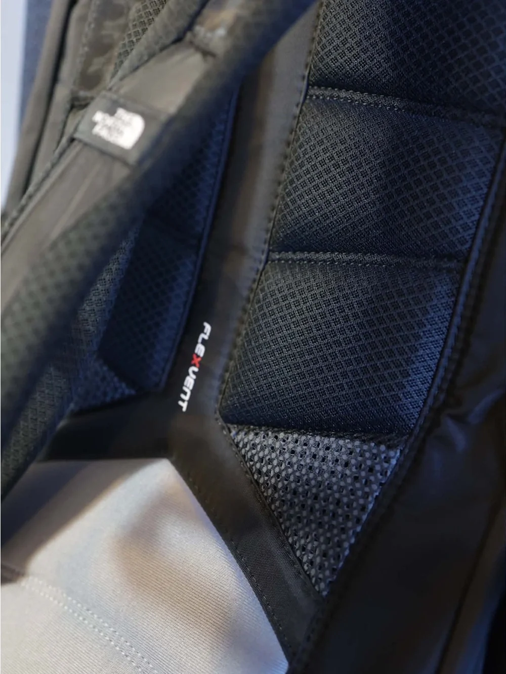 The North Face Router Transit Backpack Gray/Black Zip 15